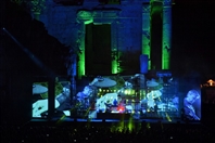 Baalback Festival Concert Jean Michel Jarre at Baalbeck Festival Lebanon