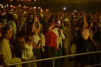 Baalback Festival Concert Jean Michel Jarre at Baalbeck Festival Lebanon