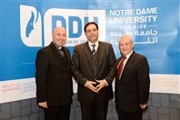 Notre Dame University Beirut Suburb University Event NDU Press Honoring Dinner Lebanon