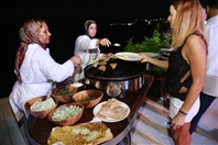 Orchid Jiyeh Beach Party Souk al Tayyib sunset dinner with Aziza Lebanon