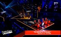 Around the World Aline Lahoud enchanted the Jury of The Voice France Lebanon