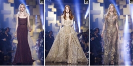Around the World Fashion Show Elie Saab Autumn Winter 2015 2016 Collection Lebanon