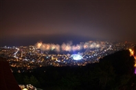 Bay Lodge Jounieh Nightlife Jounieh Festival Fireworks from Bay Lodge Lebanon