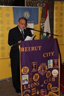 Eau De Vie-Phoenicia Beirut-Downtown Social Event Beirut City Lions Club hosting Former President HE Michel Sleiman Lebanon