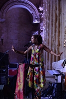 Baalback Festival Concert Lisa Simone at Baalbeck Festival Lebanon