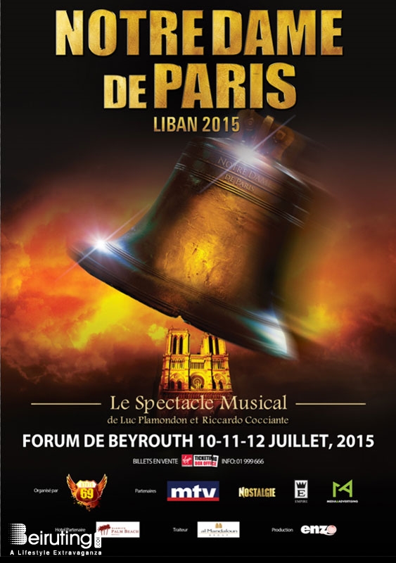 Forum de Beyrouth Beirut Suburb Concert Notre Dame De Paris at Forum De Beyrouth Lebanon