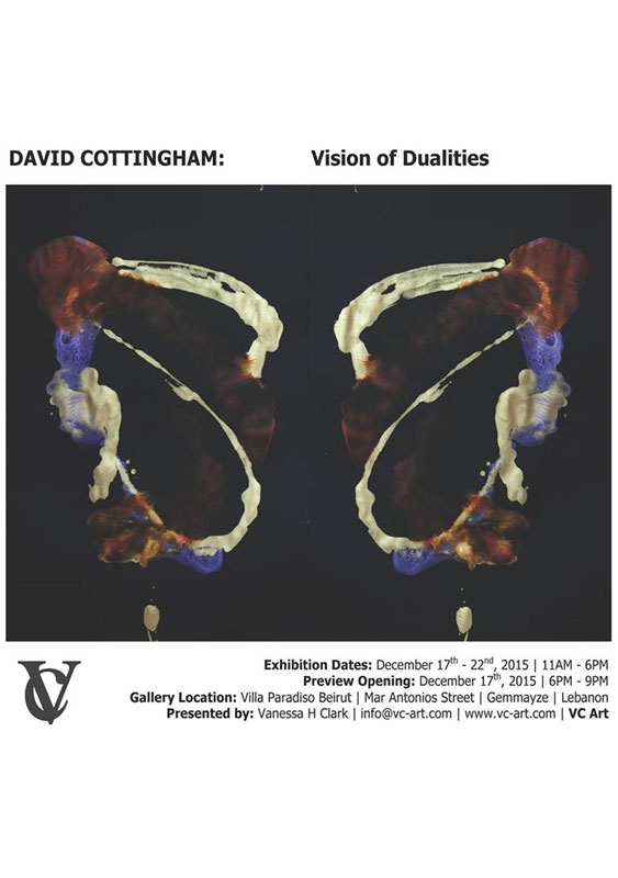 Event Hill Dbayeh Exhibition DAVID COTTINGHAM: Vision of Dualities Lebanon