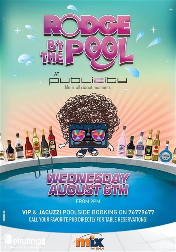Publicity Jbeil Nightlife Rodge By The Pool Lebanon