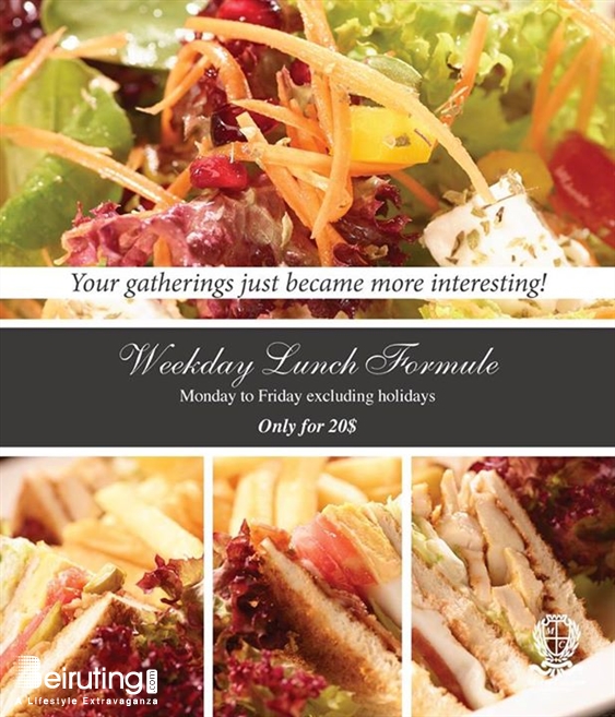 Monte Cassino Jounieh Social Event Weekday Lunch Formule at Monte Cassino Lebanon