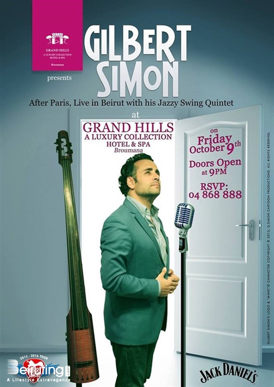 Grand Hills  Broumana Concert Gilbert Simon The Jazzy Swing & Blues Live Show Lebanon
