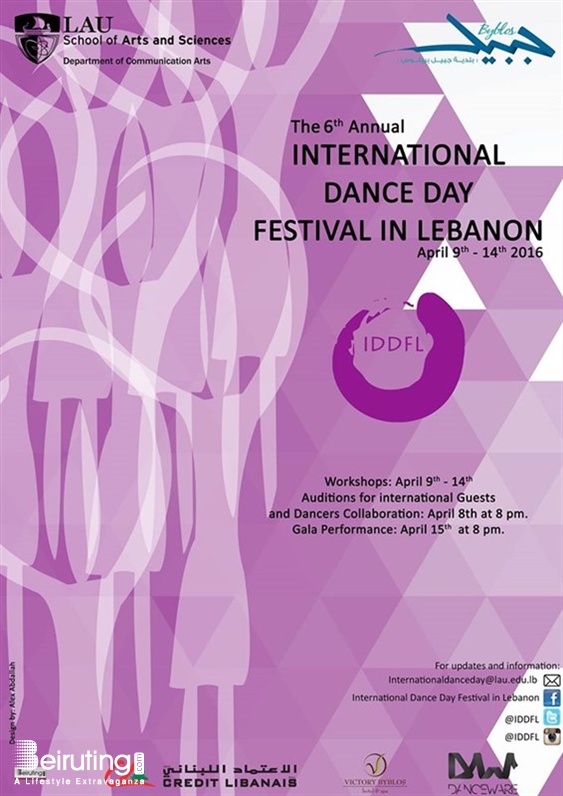 Lebanese American University Beirut Suburb University Event International Dance Day Festival 2016 Lebanon