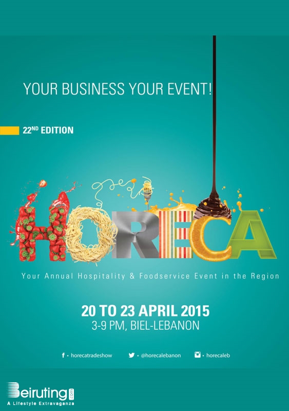 Biel Beirut-Downtown Exhibition Horeca Trade Show 2015 Lebanon