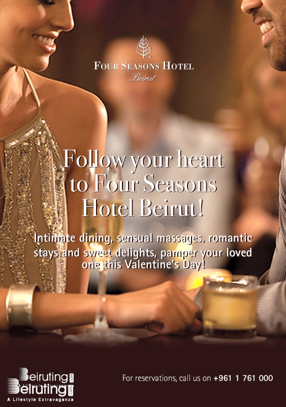 Four Seasons Hotel Beirut  Beirut-Downtown Social Event Valentine's at Four Seasons Hotel Lebanon