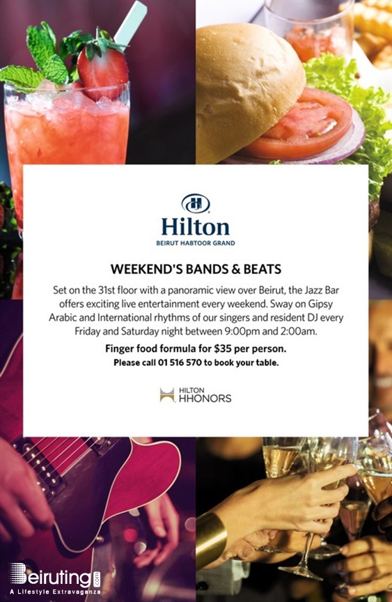 Hilton  Sin El Fil Nightlife Weekend's Bands & Beats Lebanon