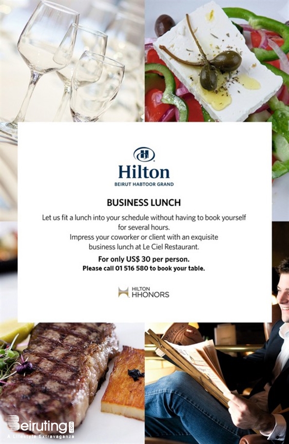 Hilton  Sin El Fil Social Event Business Lunch Lebanon