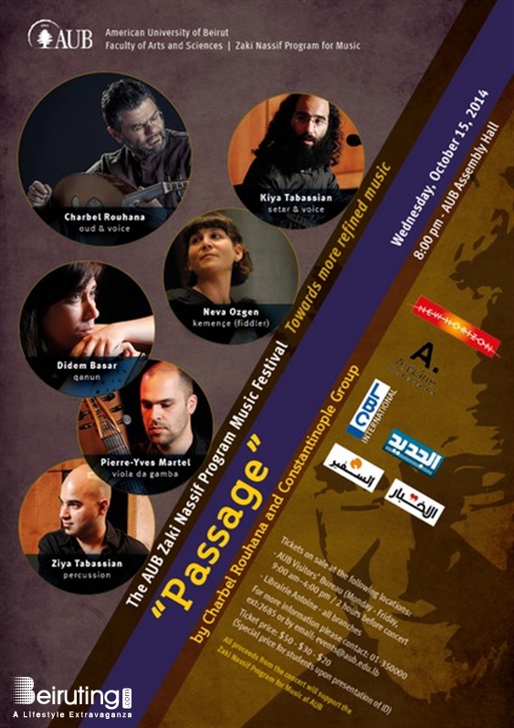 American University of Beirut Beirut-Hamra Concert Zaki Nassif Music Festival Lebanon