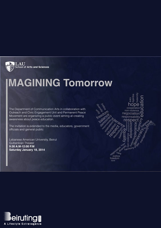 Lebanese American University Beirut Suburb University Event IMAGINING Tomorrow Lebanon