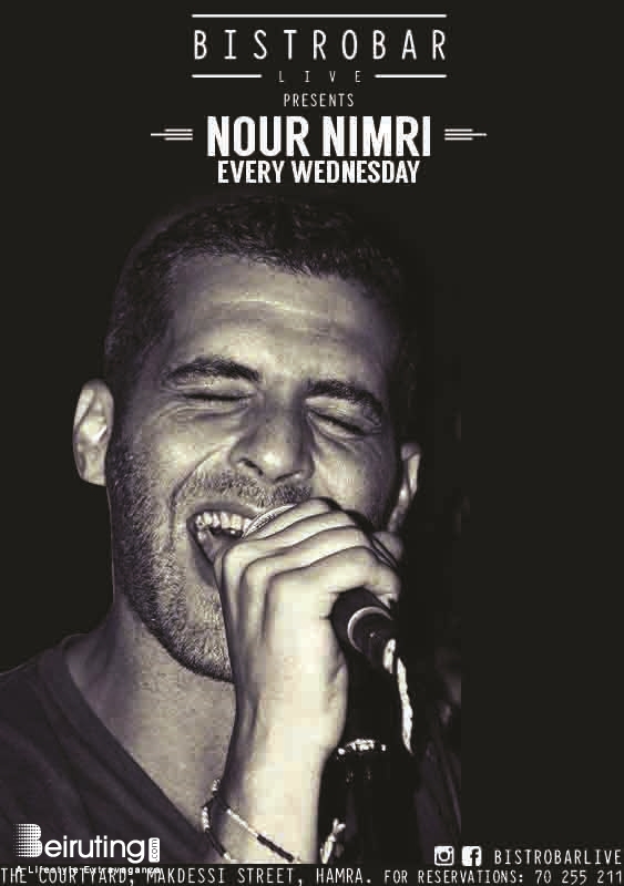 BistroBar Live Hamra Beirut-Hamra Nightlife Nour Nimri Performing LIVE at BistroBar Lebanon