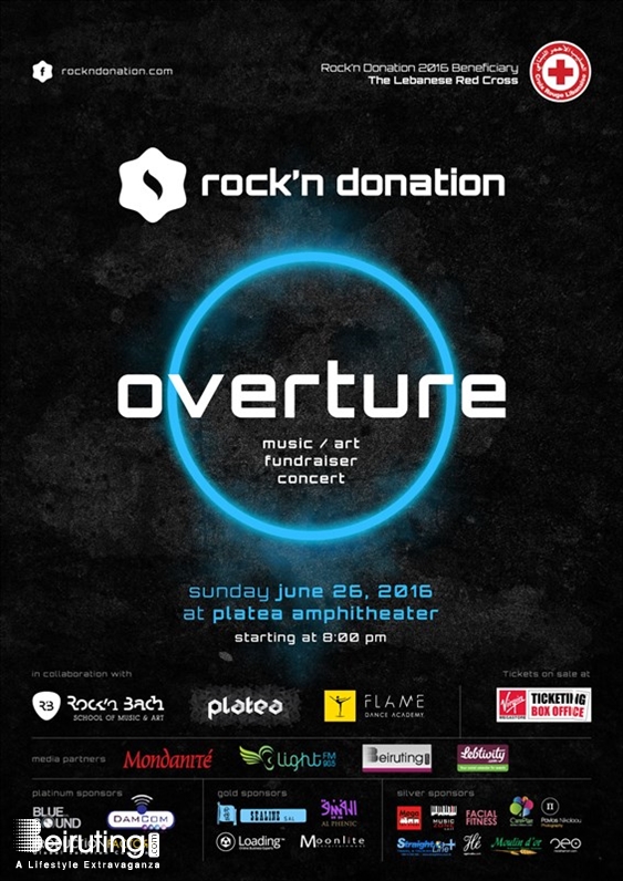 Platea Jounieh Nightlife Rock'n Donation: Overture Lebanon