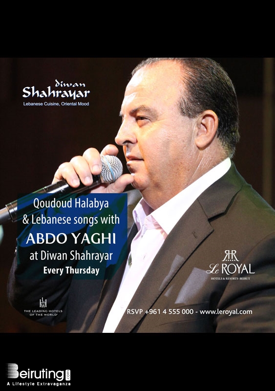 Diwan Shahrayar-Le Royal Dbayeh Nightlife Abdo Yaghi at Diwan Shahrayar Lebanon