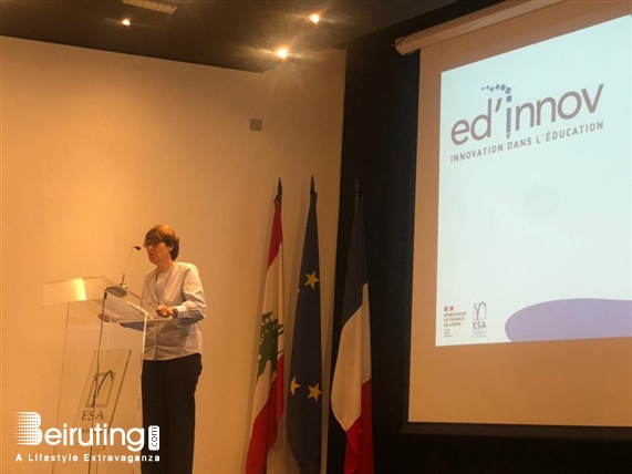 ESA Business School Beirut-Downtown University Event Lancement officiel : Ed'Innov groupement pour l'innovation dans l'éducation au Liban Lebanon