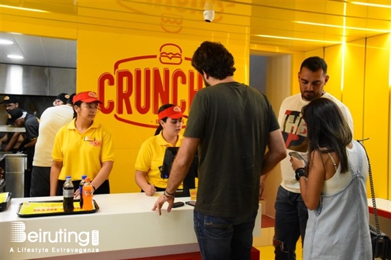 Social Event Crunchyz Burgers opening in Batroun Lebanon