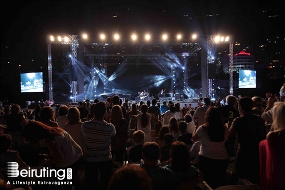 Jounieh International Festival Kaslik Concert Johnny Hallyday at Jounieh Festival Lebanon