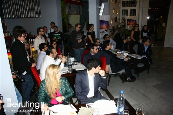 Hangout  Beirut-Gemmayze Social Event Launching of 3D HD TV by LG Lebanon