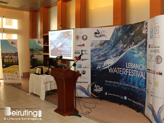 La Marina Dbayeh Social Event Lebanon Water Festival Press Conference Lebanon