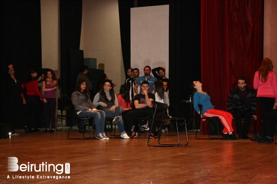 Palais Unesco Beirut-Downtown Theater Shams W Qamar Rehearsal Lebanon