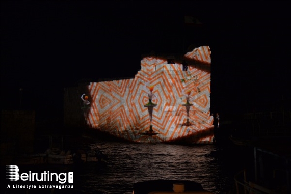 Activities Beirut Suburb Outdoor Byblos 3D Projection 2014 Lebanon