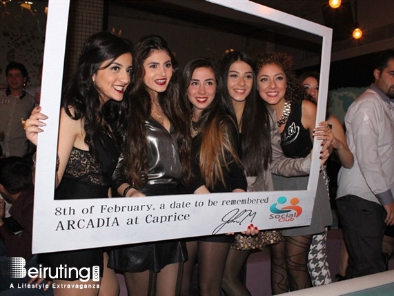 Caprice Jal el dib University Event Social Club NDU ARCADIA Lebanon