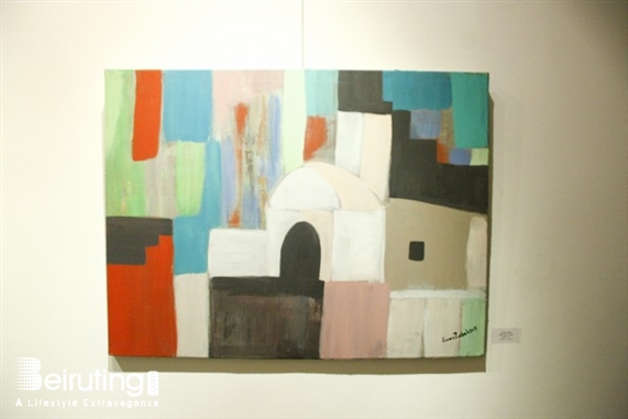 Activities Beirut Suburb Exhibition Painting Exhibition by Louma Rabah and Charbel Abi Azar Lebanon