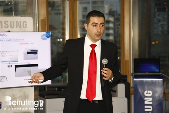 Iris Beirut-Downtown Social Event The Launch of Samsung A3 Copiers Lebanon