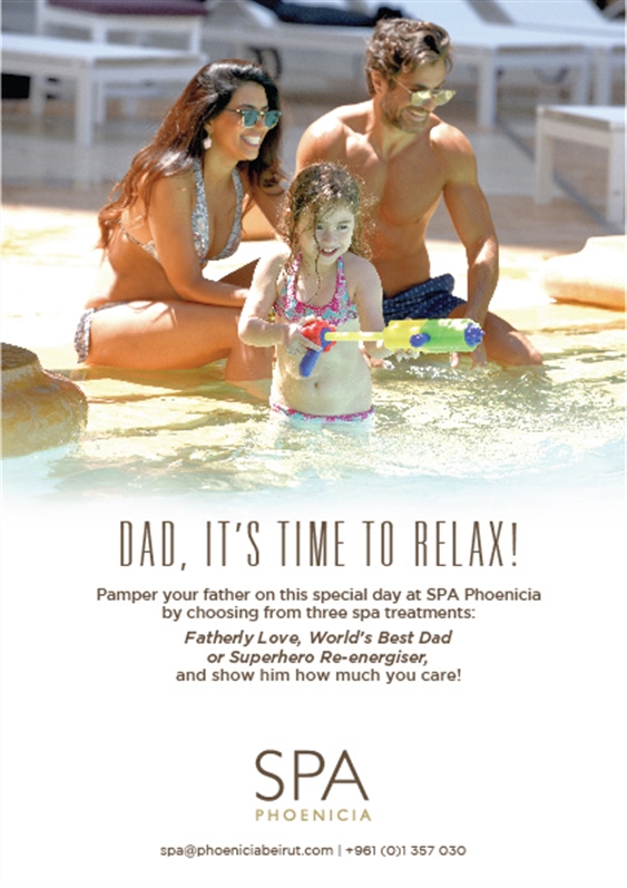 Phoenicia Hotel Beirut Beirut-Downtown Social Event Dad, It's Time to Relax Lebanon