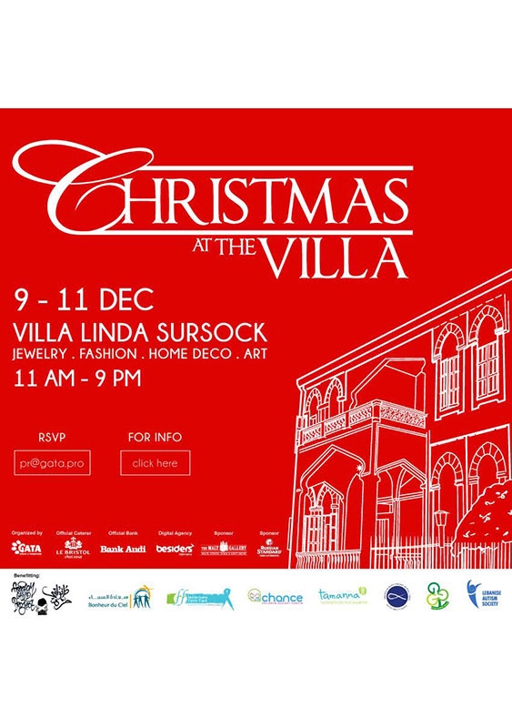 Activities Beirut Suburb Exhibition Christmas at The Villa Lebanon