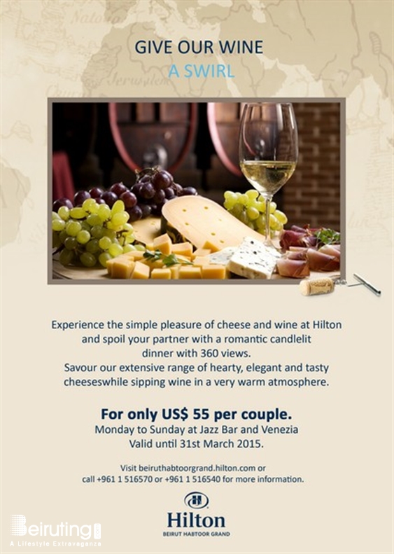 Up on the 31st Sin El Fil Social Event Cheese & Wine at Up on the 31st Lebanon
