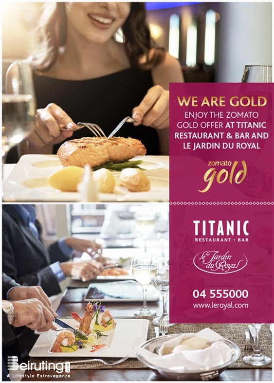 Le Royal Dbayeh Social Event Gold Offer at Le Royal Lebanon