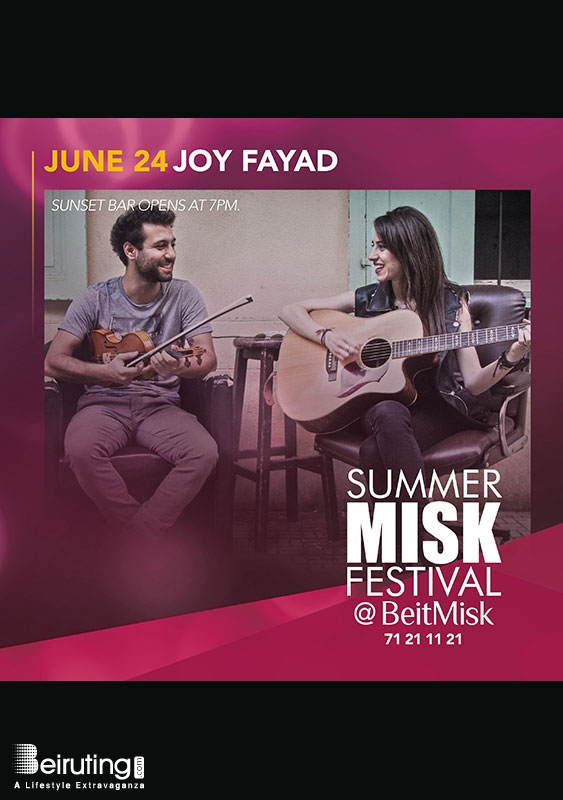 BeitMisk Dbayeh Festival Joy Fayad at Summer Misk Festival Lebanon