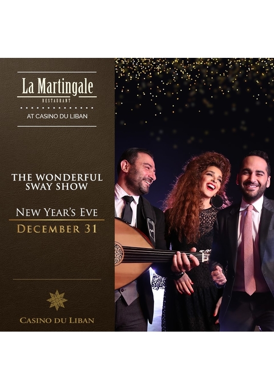 Casino du Liban Jounieh Concert NYE: The Wonderful Sway Show at Casino Du Liban  Lebanon