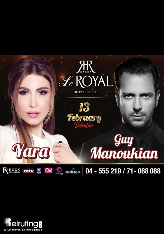 Le Royal Dbayeh Nightlife Yara & Guy Manoukian at Le Royal Hotel  Lebanon