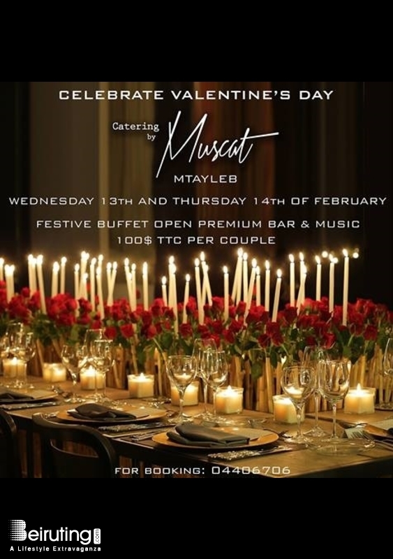 Activities Beirut Suburb Social Event Celebrate Valentine at 'Catering by Muscat' - Mtayleb Lebanon