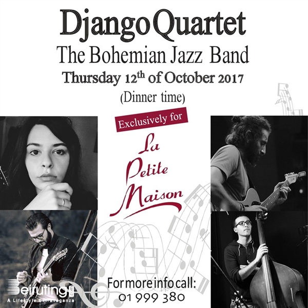 La Petite Maison Beirut-Downtown Nightlife The Django Quartet Lebanon