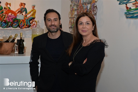 Activities Beirut Suburb Social Event Boss Introduces Its Holiday Collection  In Collaboration With Artist Jeremyville In Beirut. Lebanon