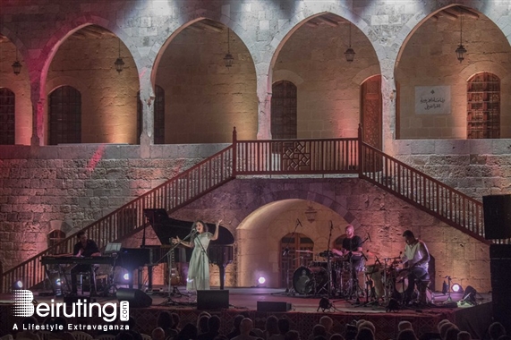 Beiteddine festival Concert Emel Mathlouthi at Beiteddine Art Festival Lebanon