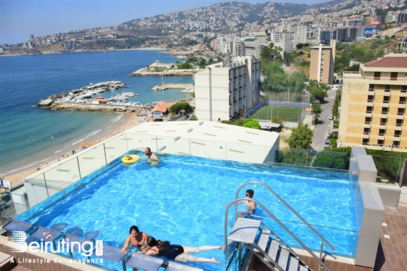 Princessa Hotel Jounieh Outdoor A day by the pool-Le View Rooftop Lebanon