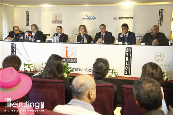 Byblos Sur Mer Jbeil Social Event Byblos International Festival Press Conference  Lebanon