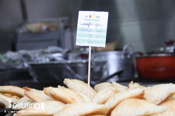Trainstation Mar Mikhael Beirut-Gemmayze Exhibition Cheese Meats Bread - Winter Festival Lebanon