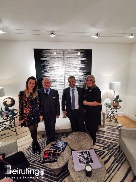 Around the World Social Event Cynthia Sarkis Perros Celebrates the beginning of the year at Studio Olivier Dassault Lebanon