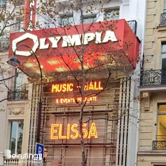 Around the World Concert Elissa's concert at Olympia Paris Lebanon